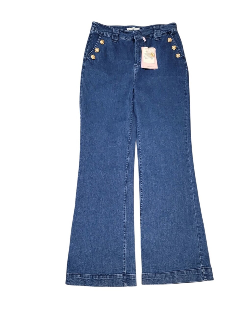 Avec Les Filles Wide Leg Sailor Jeans
